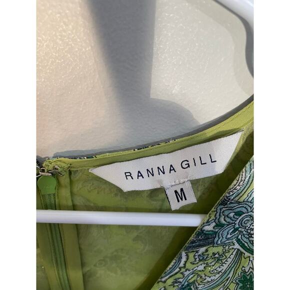 Anthropologie Ranna Gill Magdalena Ruffle Maxi Dress - Picture 12 of 15